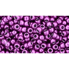 Круглый бисер ТОХО 8/0 HYBRID Metallic - Pink Yarrow (YPS0081) - 250гр