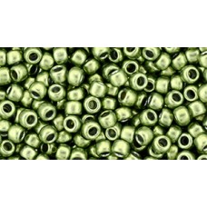 Круглый бисер ТОХО 8/0 HYBRID Metallic - Greenery (YPS0083) - 250гр