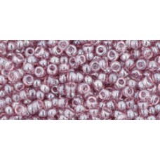 Круглый бисер ТОХО 11/0 Transparent-Lustered Lt Amethyst (110) - 250гр