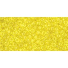 Круглый бисер ТОХО 11/0 Transparent Lemon (12) - 250гр
