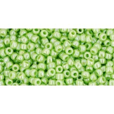 Круглый бисер ТОХО 11/0 Opaque-Lustered Sour Apple (131) - 250гр