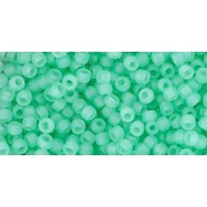 Круглый бисер ТОХО 11/0 Ceylon Frosted Celery (144F) - 250гр