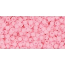 Круглый бисер ТОХО 11/0 Ceylon Frosted Innocent Pink (145F) - 250гр