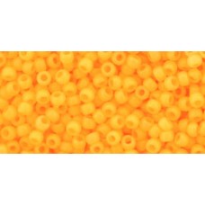 Круглый бисер ТОХО 11/0 Ceylon Frosted Peach Cobler (148F) - 250гр