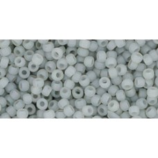 Круглый бисер ТОХО 11/0 Ceylon Frosted Smoke (150F) - 250гр