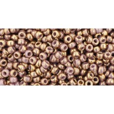 Круглый бисер ТОХО 11/0 Gilded Marble Lavender (1704) - 250гр