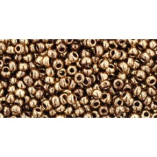 Круглый бисер ТОХО 11/0 Gilded Marble Brown (1705) - 250гр