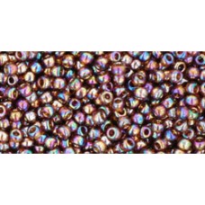 Круглый бисер ТОХО 11/0 Transparent-Rainbow Smoky Topaz (177) - 250гр