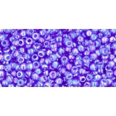 Круглый бисер ТОХО 11/0 Transparent-Rainbow Sapphire (178) - 250гр