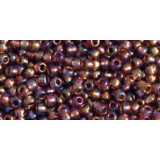 Круглый бисер ТОХО 11/0 Copper-Lined Rainbow Lt Amethyst (1809) - 250гр
