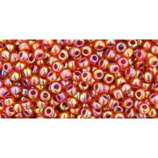 Круглый бисер ТОХО 11/0 Inside-Color Rainbow Hyacinth/Opaque Purple-Lined (1825) - 250гр