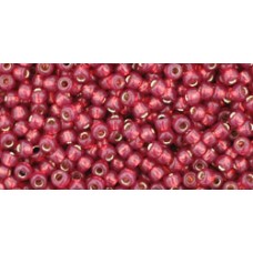 Японский круглый бисер TOHO Beads 11/0 Silver-Lined Milky Pomegranate (2113)