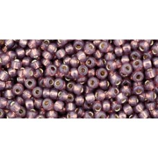 Круглый бисер ТОХО 11/0 Silver-Lined Milky Nutmeg (2114) - 250гр