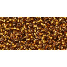 Круглый бисер ТОХО 11/0 Silver-Lined Sasparilla (2152S) - 250гр