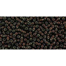 Круглый бисер ТОХО 11/0 Silver-Lined Root Beer (2205) - 250гр