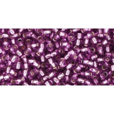 Круглый бисер ТОХО 11/0 Silver-Lined Lt Grape (2219) - 250гр