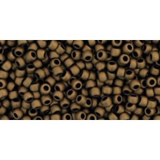 Круглый бисер ТОХО 11/0 Frosted Bronze (221F) - 250гр