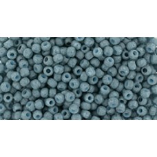 Круглый бисер ТОХО 11/0 Semi Glazed - Blue Turquoise (2605F) - 250гр