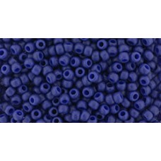 Круглый бисер ТОХО 11/0 Semi Glazed - Navy Blue (2607F) - 250гр