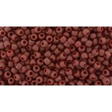 Круглый бисер ТОХО 11/0 Semi Glazed - Dk Red (2609F) - 250гр