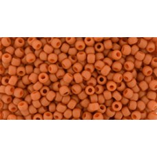 Круглый бисер ТОХО 11/0 Semi Glazed - Orange (2611F) - 250гр