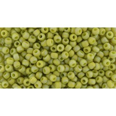 Круглый бисер ТОХО 11/0 Semi Glazed Rainbow - Lemongrass (2630F) - 250гр