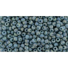 Круглый бисер ТОХО 11/0 Semi Glazed Rainbow - Blue Turquoise (2635F) - 250гр