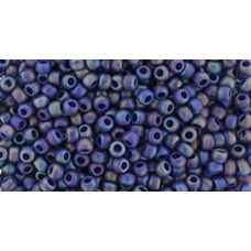 Круглый бисер ТОХО 11/0 Semi Glazed Rainbow - Navy Blue (2637F) - 250гр