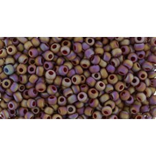 Круглый бисер ТОХО 11/0 Semi Glazed Rainbow - Dk Red (2639F) - 250гр