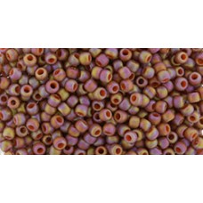 Круглый бисер ТОХО 11/0 Semi Glazed Rainbow - Burnt Orange (2640F) - 250гр
