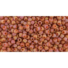 Круглый бисер ТОХО 11/0 Semi Glazed Rainbow - Orange (2641F) - 250гр