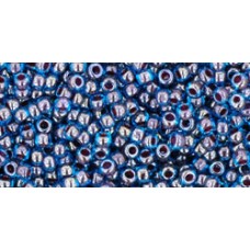 Круглый бисер ТОХО 11/0 Inside-Color Blue Raspberry (294) - 250гр