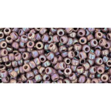 Круглый бисер ТОХО 11/0 Opaque-Rainbow Lavender (412) - 250гр