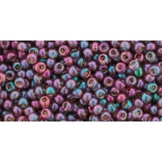 Круглый бисер ТОХО 11/0 Gold-Lustered Marionberry (425) - 250гр