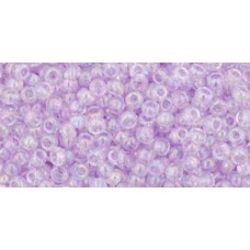 Круглый бисер ТОХО 11/0 Transparent-Rainbow Foxglove (477D) - 250гр