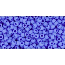 Круглый бисер ТОХО 11/0 Opaque-Frosted Periwinkle (48LF) - 250гр