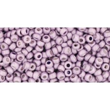 Японский круглый бисер TOHO Beads 11/0 Galvanized-Matte Lavender (554F)