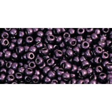 Круглый бисер ТОХО 11/0 Higher-Metallic Violet (607) - 250гр