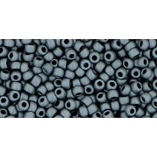 Круглый бисер ТОХО 11/0 Matte-Color Opaque Gray (611) - 250гр