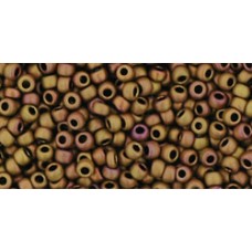 Круглый бисер ТОХО 11/0 Opaque-Pastel-Frosted Mudbrick (618) - 250гр
