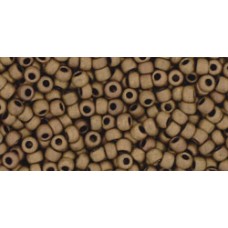 Круглый бисер ТОХО 11/0 Matte-Color Dk Copper (702) - 250гр