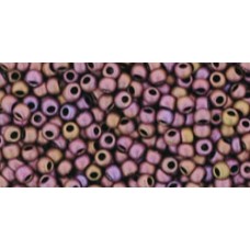 Круглый бисер ТОХО 11/0 Matte-Color Mauve Mocha (703) - 250гр