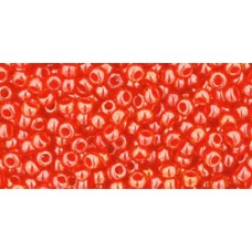 Круглый бисер ТОХО 11/0 Inside-Color Hyacinth/Siam-Lined (958) - 250гр