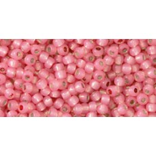 Круглый бисер ТОХО 11/0 PermaFinish - Silver-Lined Milky Mauve (PF2106) - 250гр