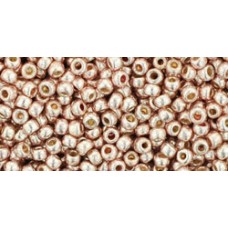 Круглый бисер ТОХО 11/0 PermaFinish - Galvanized Sweet Blush (PF552) - 250гр