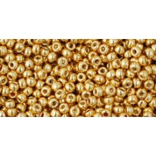 Круглый бисер ТОХО 11/0 PermaFinish - Galvanized Starlight (PF557) - 250гр