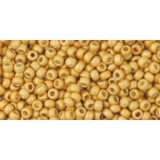 Круглый бисер ТОХО 11/0 PermaFinish - Matte Galvanized Starlight (PF557F) - 250гр