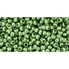 Круглый бисер ТОХО 11/0 PermaFinish - Galvanized Sea Foam (PF560) - 250гр