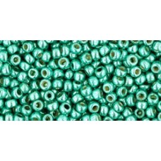 Круглый бисер ТОХО 11/0 PermaFinish - Galvanized Green Teal (PF561) - 250гр