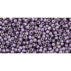 Круглый бисер ТОХО 11/0 Permafinish - Galvanized Pale Lilac (PF579) - 250гр